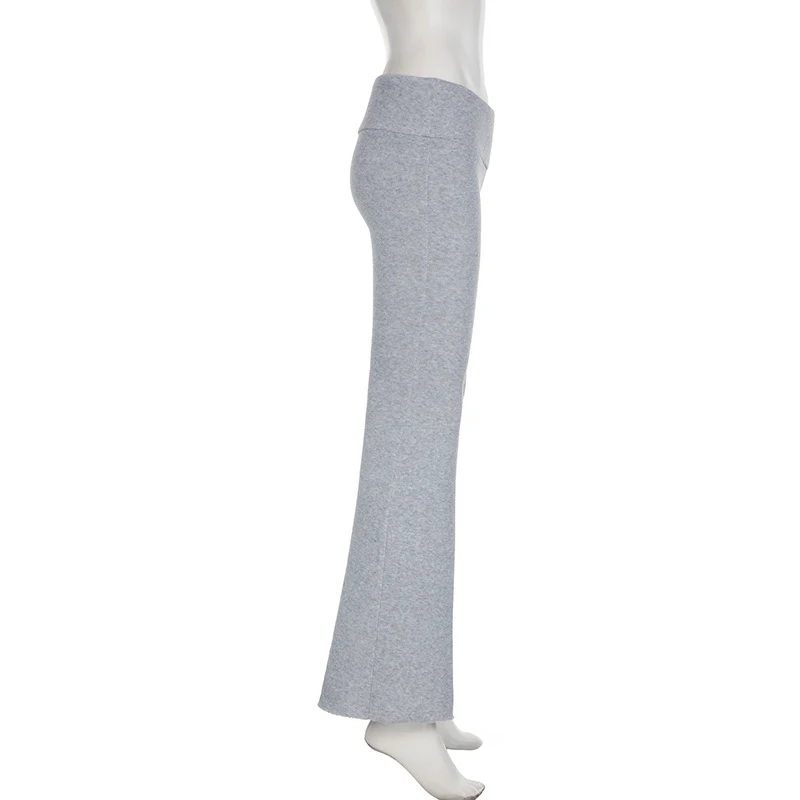 Stripe Drawstring Elastic Low Waist Baggy Sweatpants Women Casual Loose Straight Leg Pants Leisure Summer Streetwear Trousers