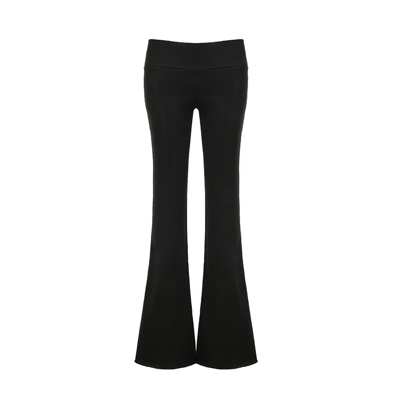 Stripe Drawstring Elastic Low Waist Baggy Sweatpants Women Casual Loose Straight Leg Pants Leisure Summer Streetwear Trousers