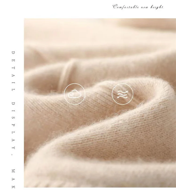 100% Pure Wool Pants Cashmere Wide Leg Trousers Women's Long Britches Knit Loose Daks Casual Pants Autumn Winter High Waist Daks