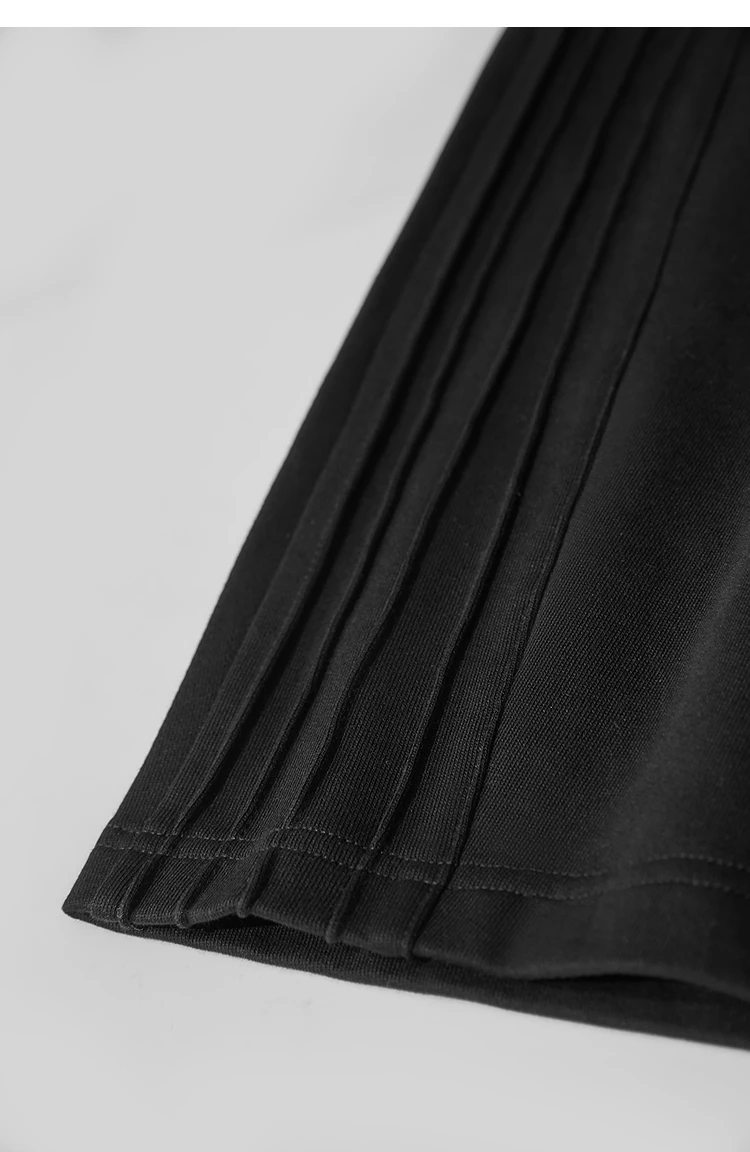 AMII Minimalist 2025 Autumn New Arrival Lady Wide Leg Pants Loose Pure Cotton Knitted Casual Trousers Women Clothing 12523098