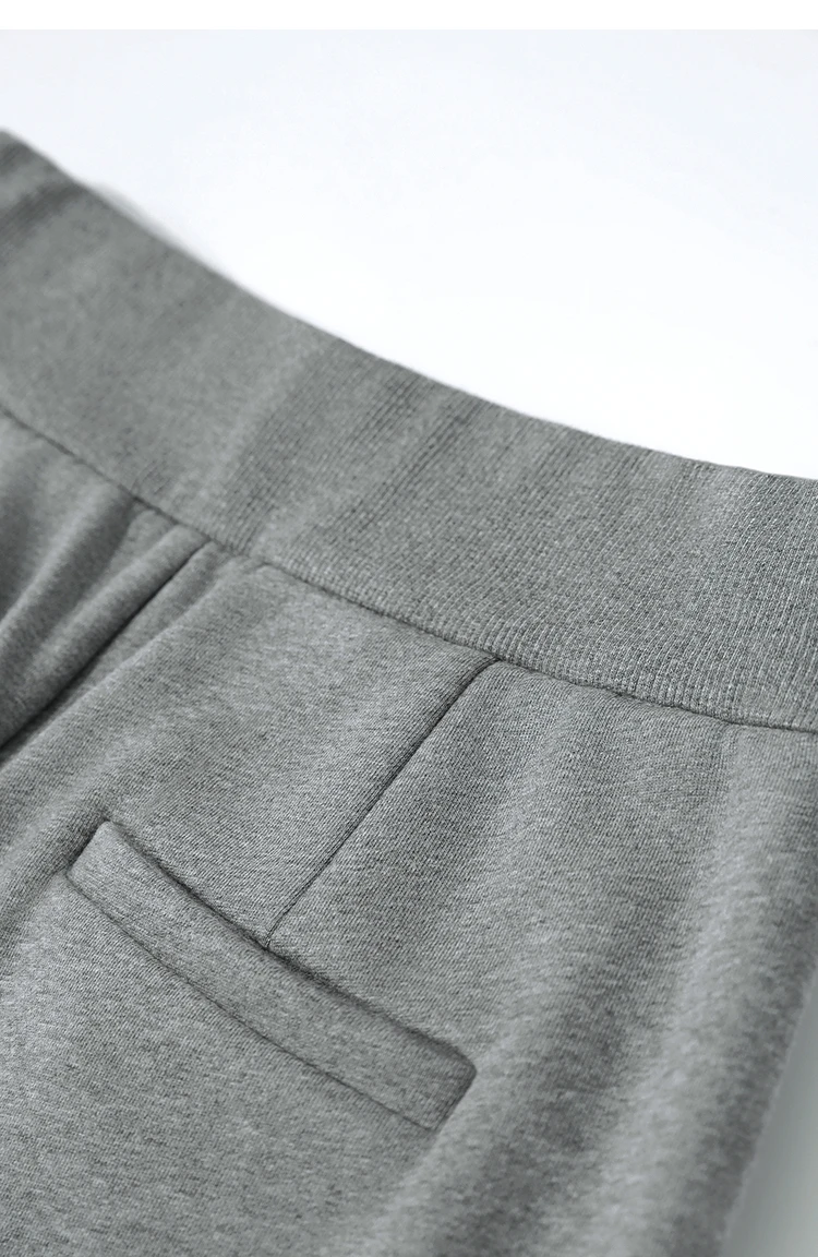 Amii Casual Women's Pants 2025 Winter New Thicken Cotton Warm Elastic High Waist Sollid Versatile Wide Leg Trousers 12544138