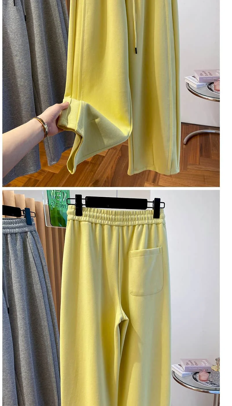Cargo Pants Women Korean Style Sweatpants Casual Drawstring Elastic Waist Sporty Trousers Streetwear Clothing Harem Pants Women