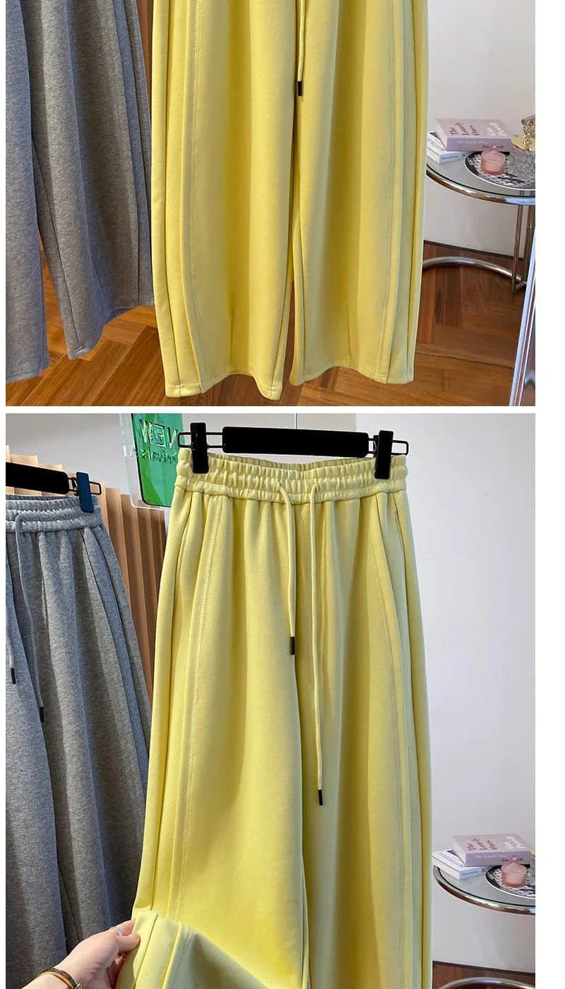 Cargo Pants Women Korean Style Sweatpants Casual Drawstring Elastic Waist Sporty Trousers Streetwear Clothing Harem Pants Women