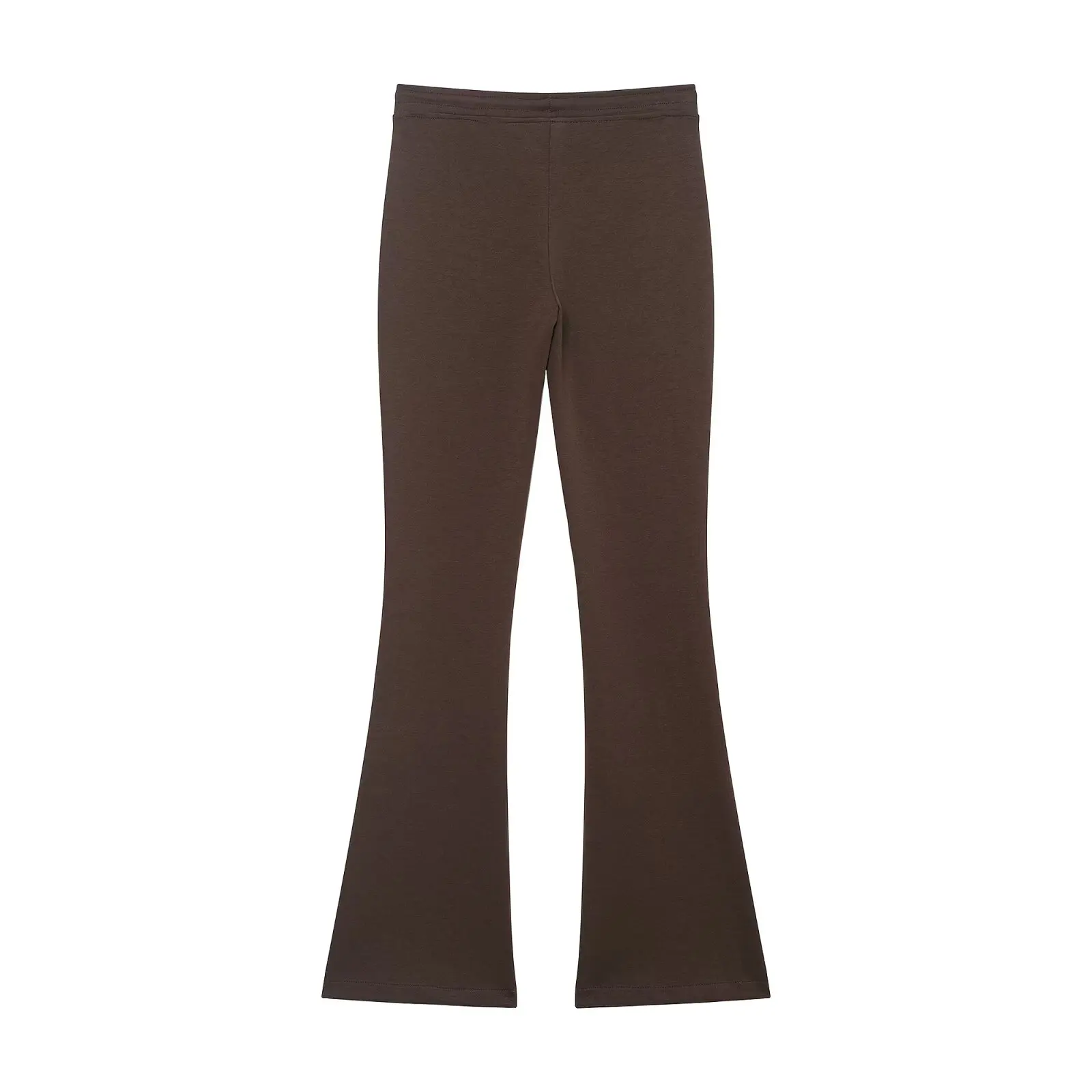Autumn New Women's Fashionable Casual High-Waisted Trumpet Pants Drawstring Trouser Daily Sportys