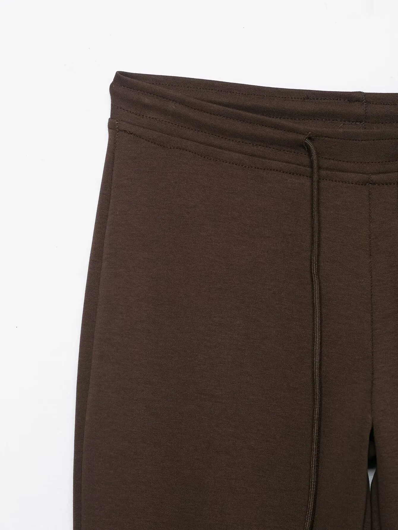 Autumn New Women's Fashionable Casual High-Waisted Trumpet Pants Drawstring Trouser Daily Sportys