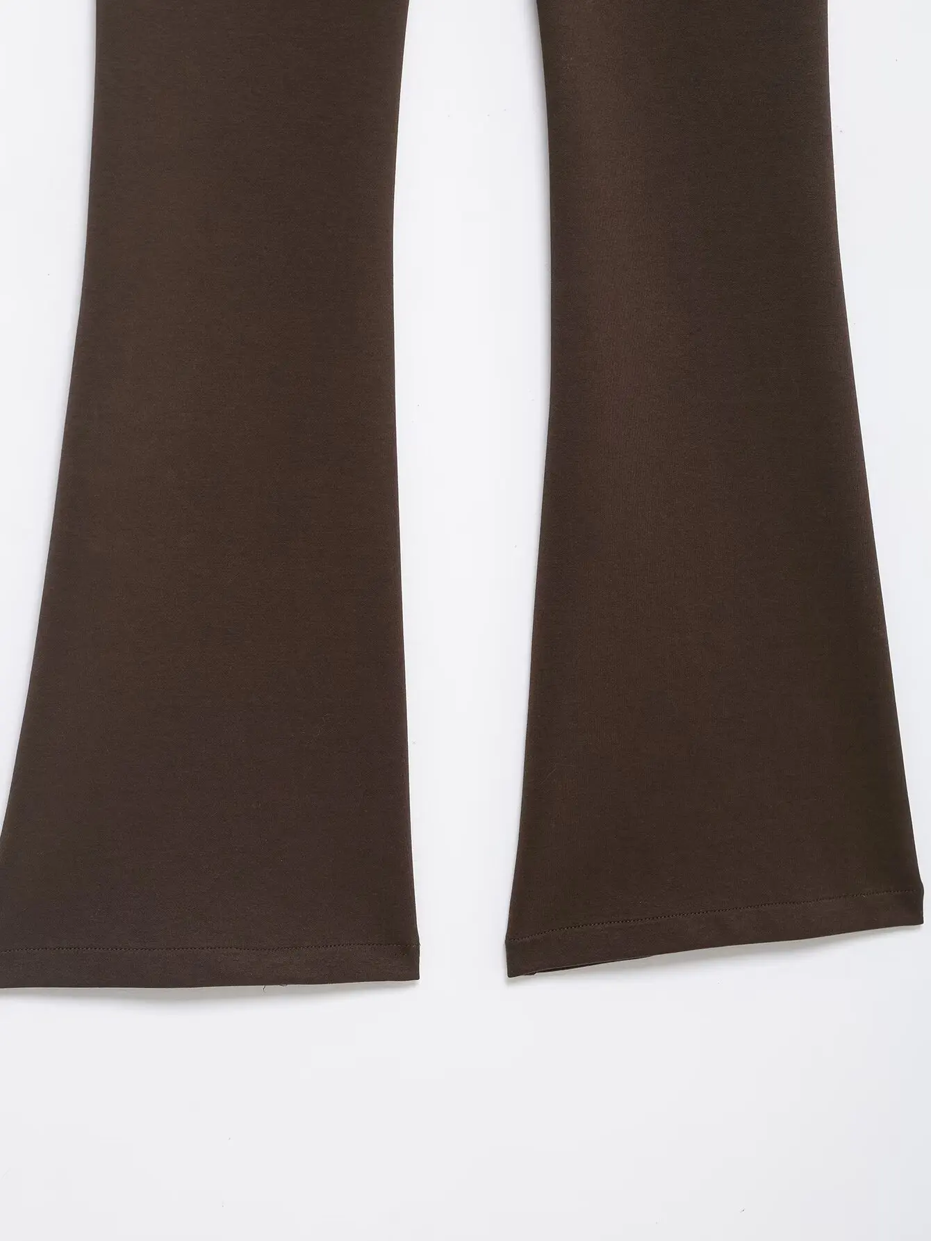 Autumn New Women's Fashionable Casual High-Waisted Trumpet Pants Drawstring Trouser Daily Sportys
