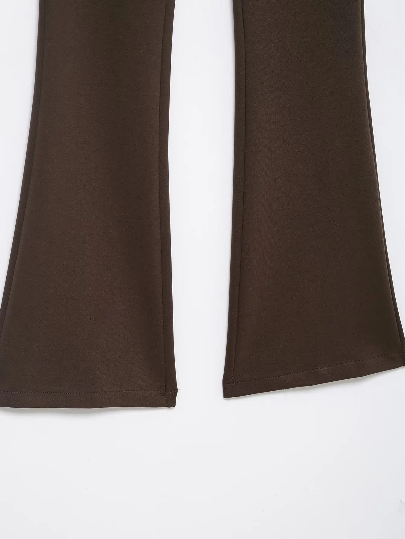 Autumn New Women's Fashionable Casual High-Waisted Trumpet Pants Drawstring Trouser Daily Sportys