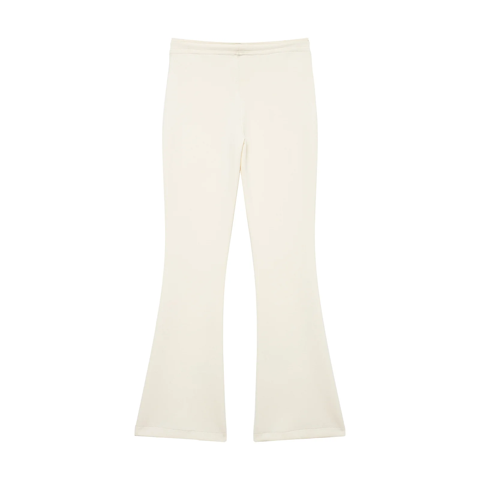 Autumn New Women's Fashionable Casual High-Waisted Trumpet Pants Drawstring Trouser Daily Sportys