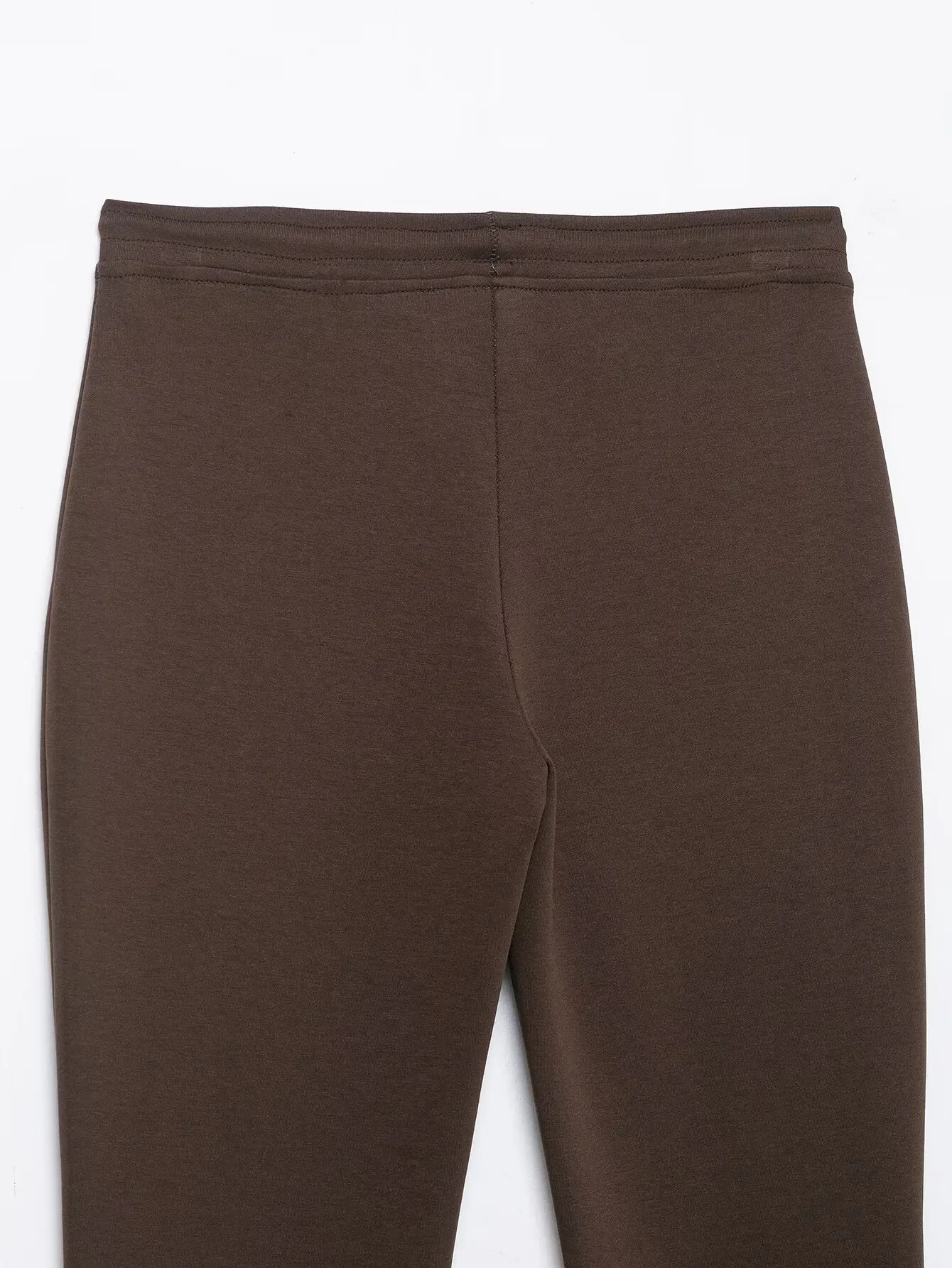 Autumn New Women's Fashionable Casual High-Waisted Trumpet Pants Drawstring Trouser Daily Sportys