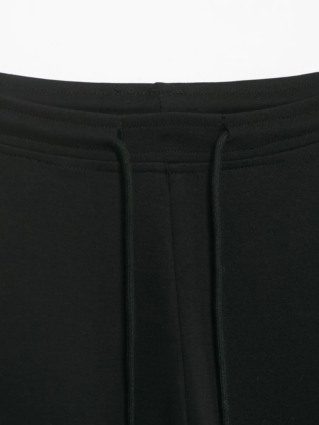 Autumn New Women's Fashionable Casual High-Waisted Trumpet Pants Drawstring Trouser Daily Sportys