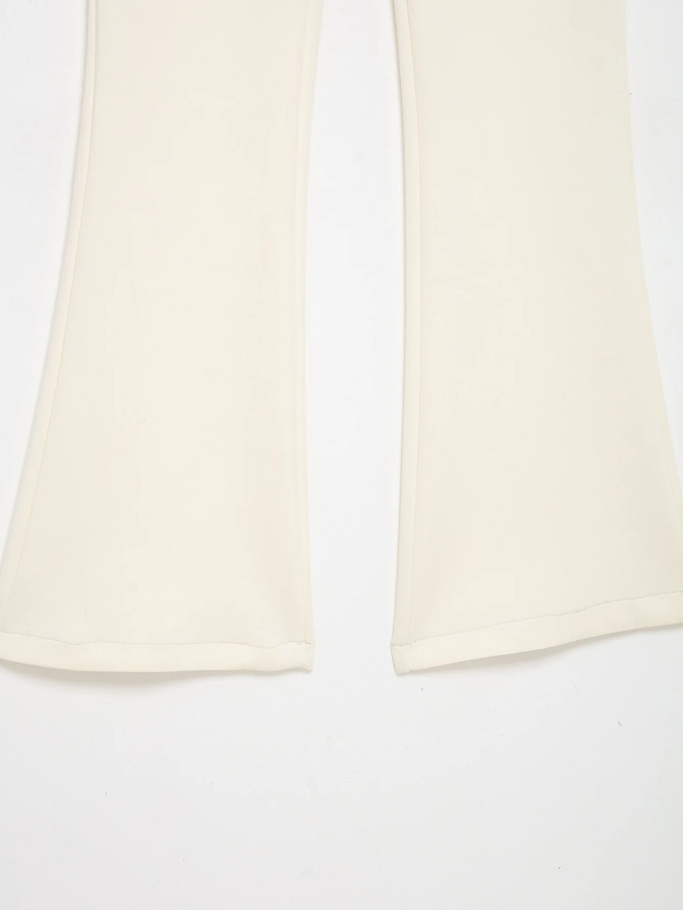 Autumn New Women's Fashionable Casual High-Waisted Trumpet Pants Drawstring Trouser Daily Sportys