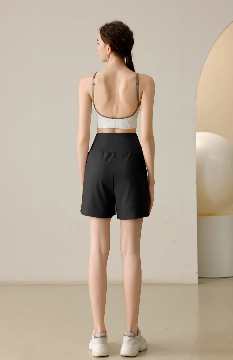 NEW Women's Quick Dry Sports Shorts Loose Slim Fit Casual Yoga Fitness Training Five-Point Pants Running Fashion