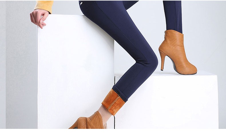New Autumn Winter Plus Thick Velvet warm Leggings Elastic High Waist Pants female Slim Women's Casual Pants female trousers