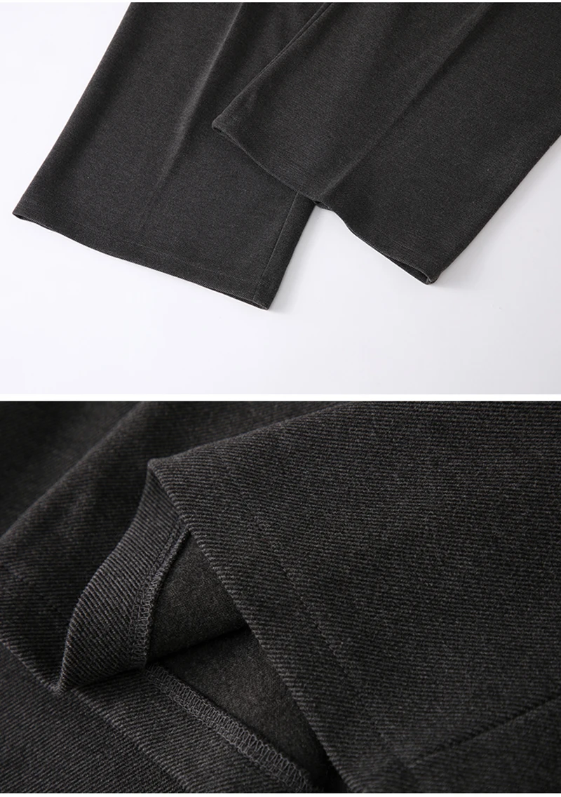 MEXZT Woolen Wide Leg Pants Women Fashion Lace Up Black Baggy Suit Pants Winter Streetwear Korean Casual Straight Trousers New