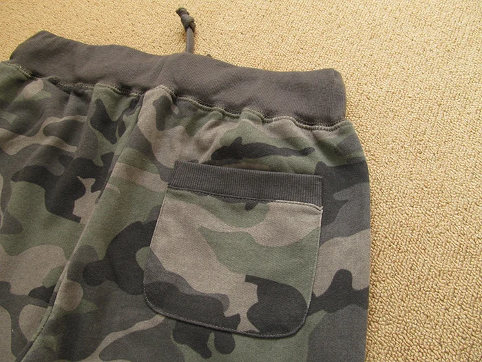 Women's Camouflage Army Green Pants Cotton Sports Jogging Trousers Lace Up Elastic Waist Casual Sweatpants