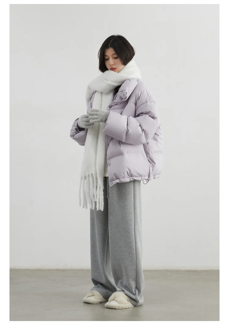CHIC VEN Women Sports Sweatpants Loose New Elastic High Waisted Fleece Casual Pants Female Full Trousers Autumn Winter 2024