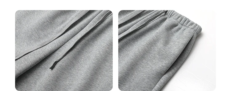 CHIC VEN Women Sports Sweatpants Loose New Elastic High Waisted Fleece Casual Pants Female Full Trousers Autumn Winter 2024