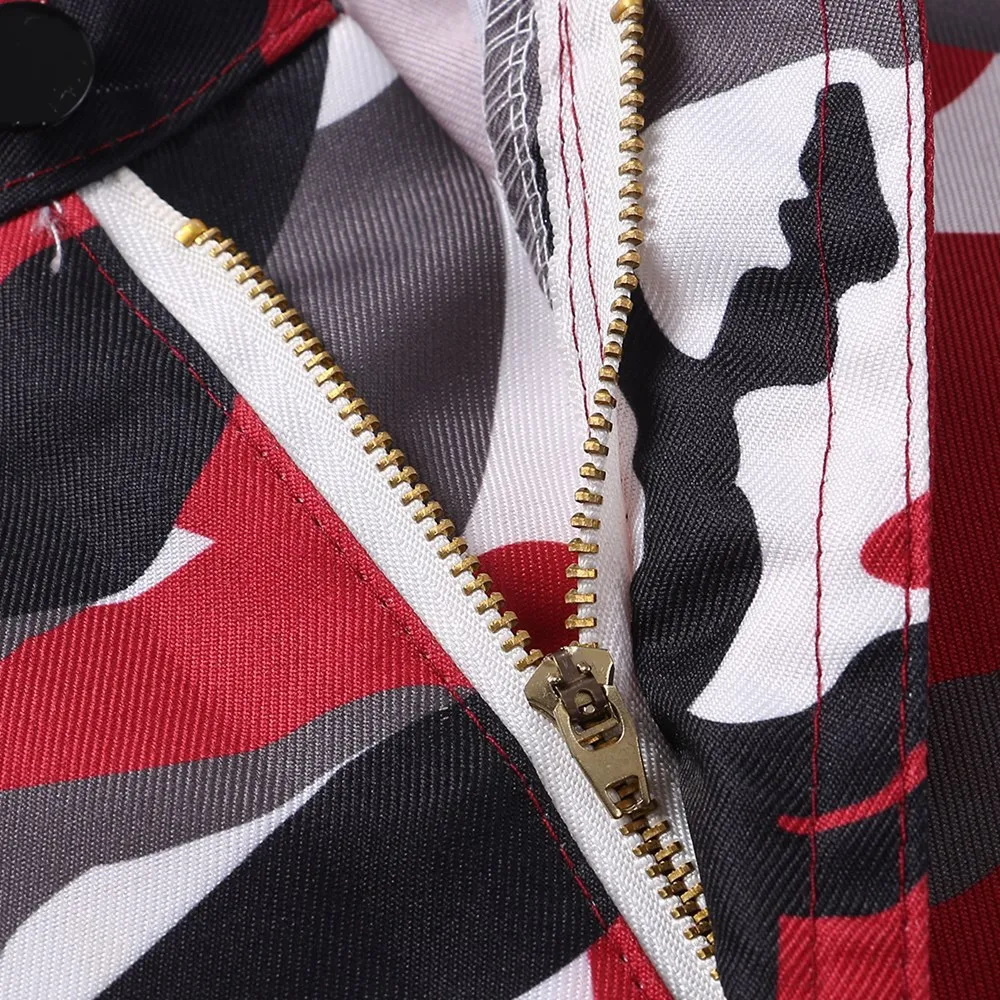 Womens Camo Cargo Trousers Casual Pants Ladies Military Army Combat Camouflage Pant