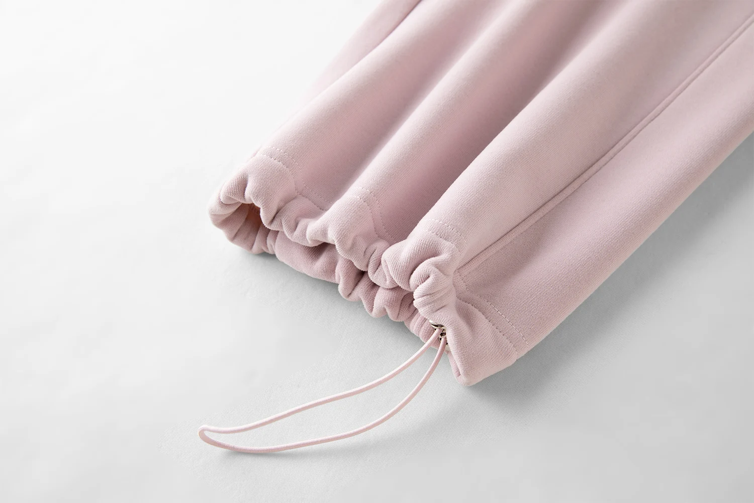 DUSHU Plus-Size Women Fashion Sweet Heart Stylish Fleece-Lined Elastic Waist Straight Leg Athletic Pants 2025 Winter New Arrival
