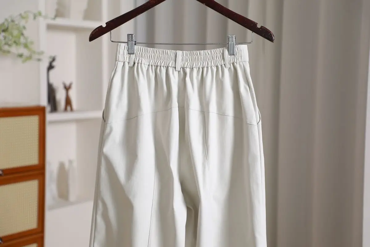South Korea Dongdaemun Internet Celebrity Casual Scimitar Pants Women 2025 Summer New Loose Nine-point Pants Versatile