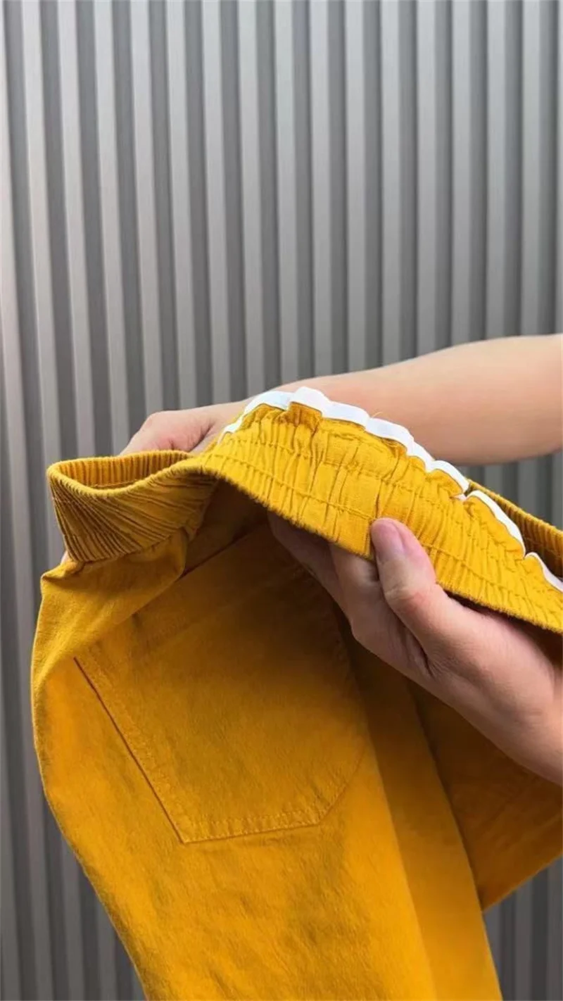 Women Harun Pants Spring Summer New 2026 Fashion High Waist All-Match Casual  Cotton Linen Pants Female Nine-Point Pants Ladies