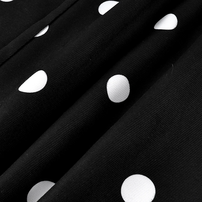Linad Casual Polka Dot Loose Long Pants Women 2026 Street Chic High Waist Zipper Wide Leg Pants Spring Vintage Trousers Female