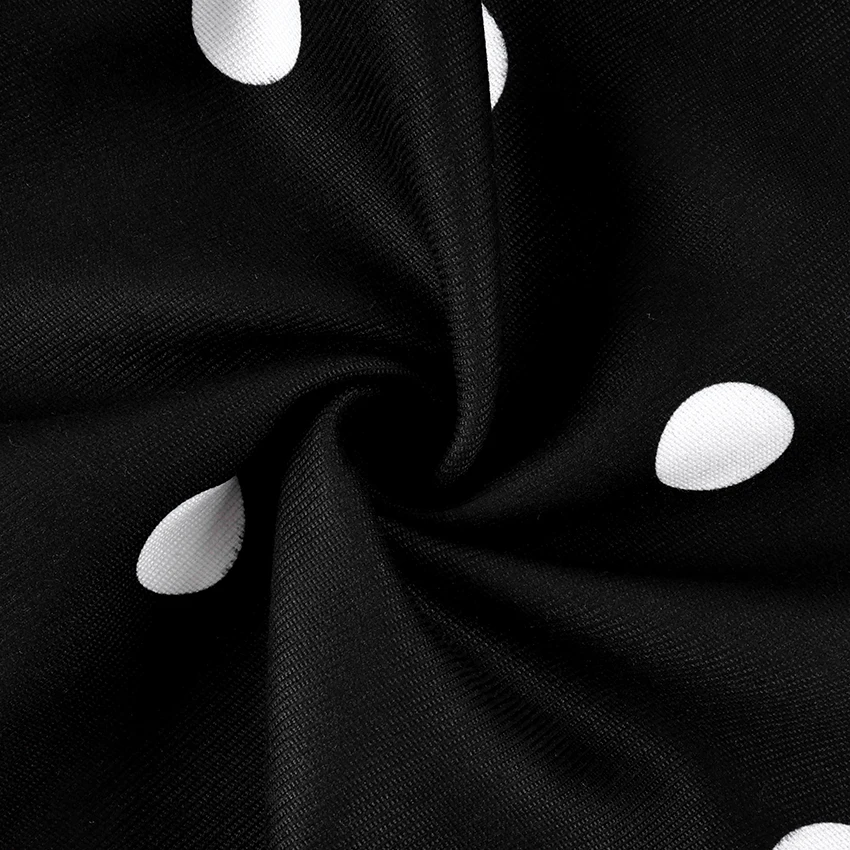 Linad Casual Polka Dot Loose Long Pants Women 2026 Street Chic High Waist Zipper Wide Leg Pants Spring Vintage Trousers Female