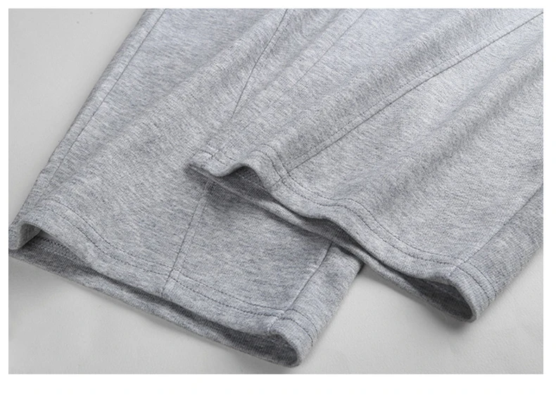 BIVIGAOS New American Style Sports Pants Women Autumn Winter High Waist Straight Wide Leg Pants Cotton Casual Gray Sweatpants