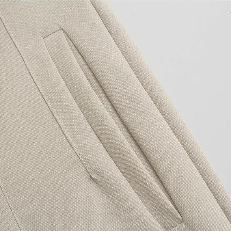MUJER 2025 Women's Summer Pants Pencil High Waist Pants for Women White Black Cropped Trousers Womens Streetwear Office Pants