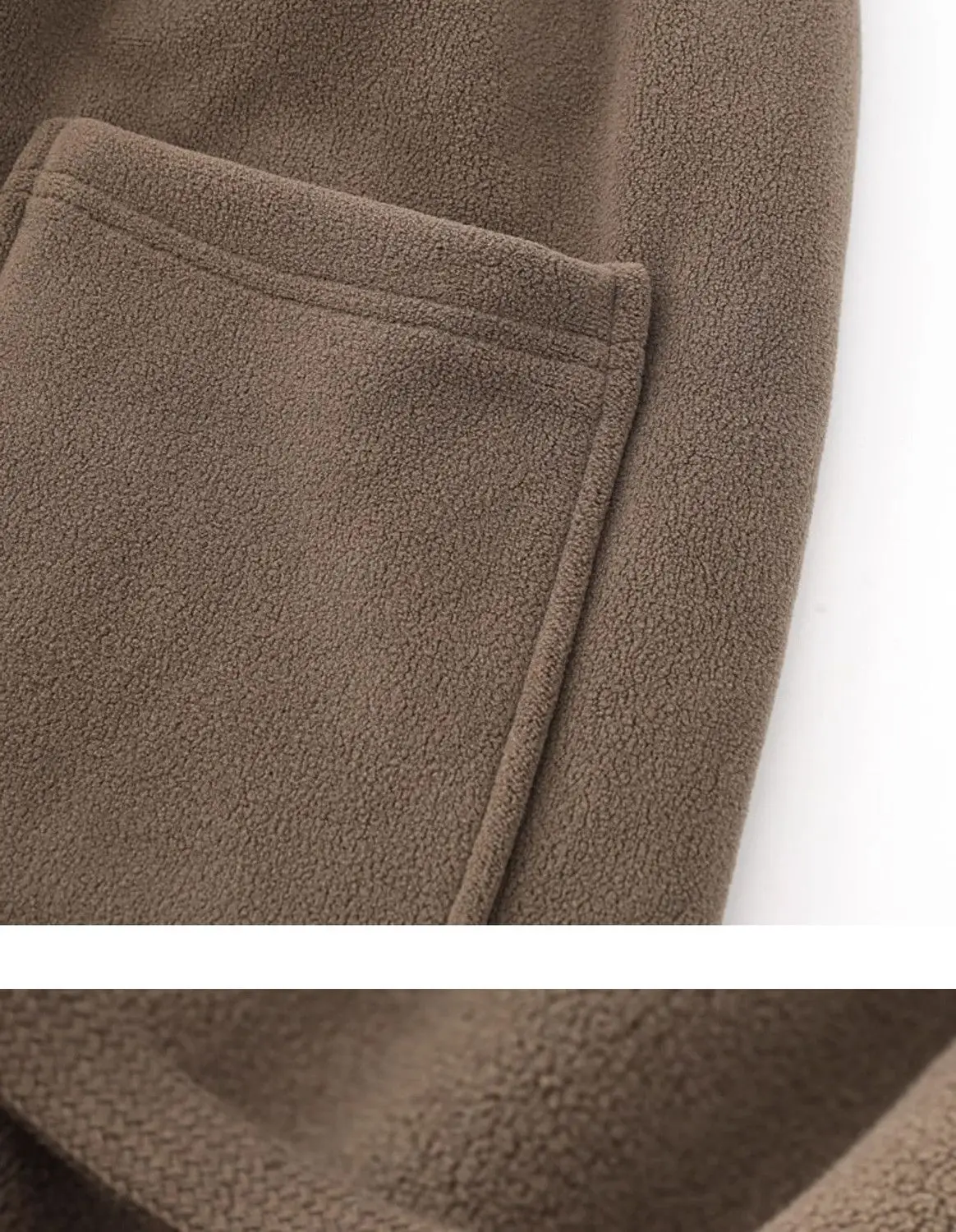Women Fleece Lined Trousers Fall Winter Wearable Worn Resistant Cuffed Pants Fashion Loose High Waist Long Warm Casual Trousers
