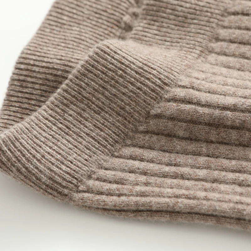 LONGMING Sweatpants 100% Merino Wool Knitted Pants Leggings Women's Clothes Autumn Winter Trousers Vintage Long Pants Female Y2K