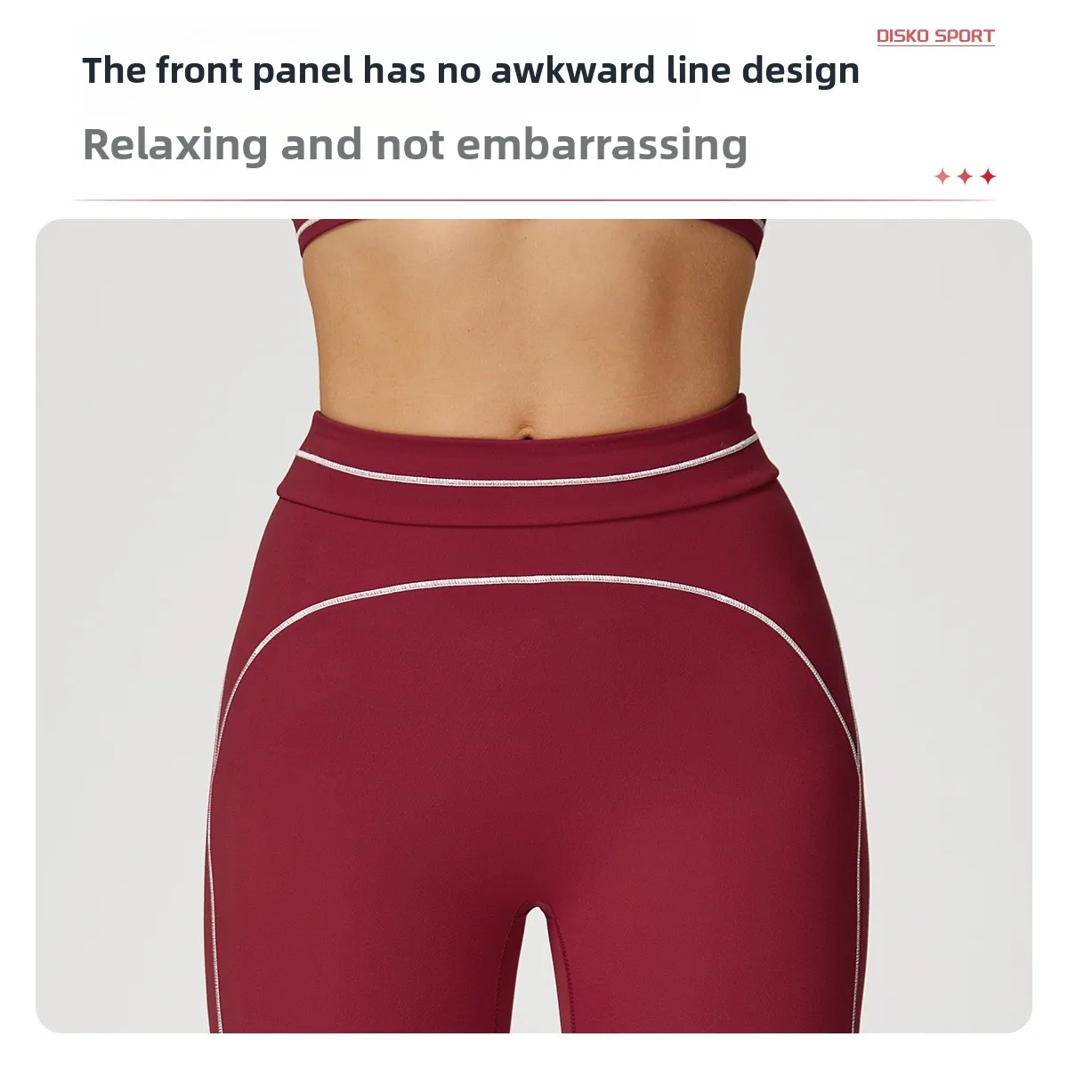 Customized LOGO women's new contrasting color yoga pants folded high waist tight outdoor running sports fitness trousers