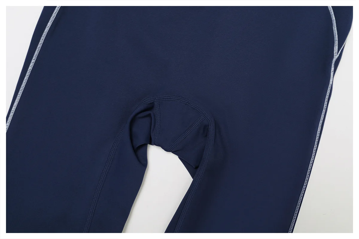 Customized LOGO women's new contrasting color yoga pants folded high waist tight outdoor running sports fitness trousers