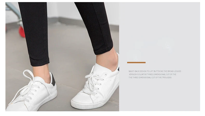 BIVIGAOS Women's Autumn New Zipper Button Pencil Pants Korean Black Leggings Ladies Elastic Skinny Slim Trousers Women