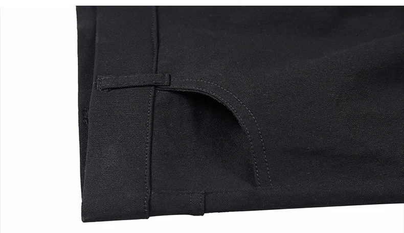 BIVIGAOS Women's Autumn New Zipper Button Pencil Pants Korean Black Leggings Ladies Elastic Skinny Slim Trousers Women