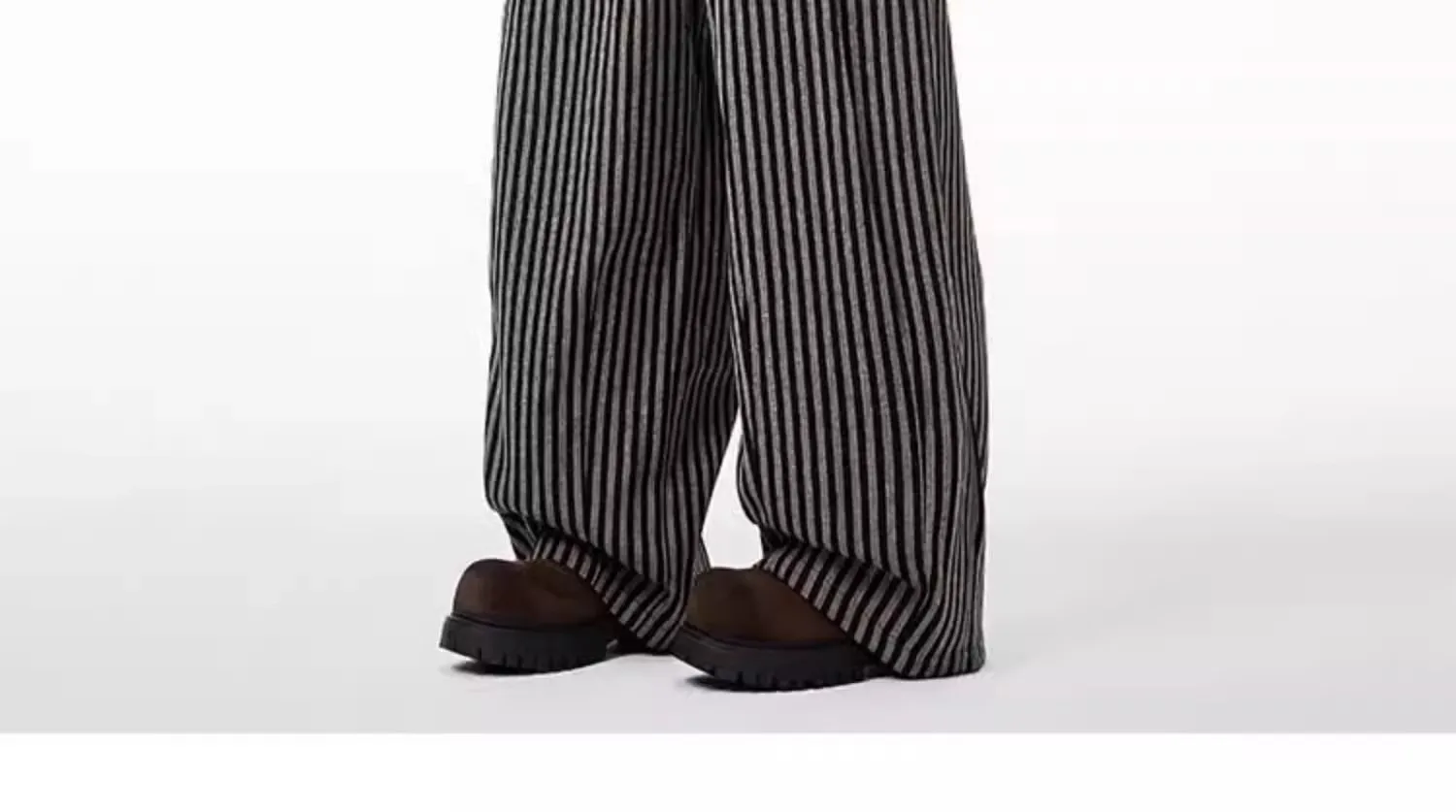 Women's Black Gothic Striped Long Pants Baggy Sweatpants Harajuku Y2k Emo Vintage Oversize Trousers Japanese 2000s Style Clothes