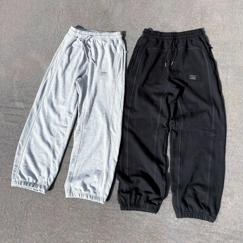 Fashion casual loose wide leg pants women Y2k pants Korean version of streetwear Goth Harajuku couple retro baggy sweatpants