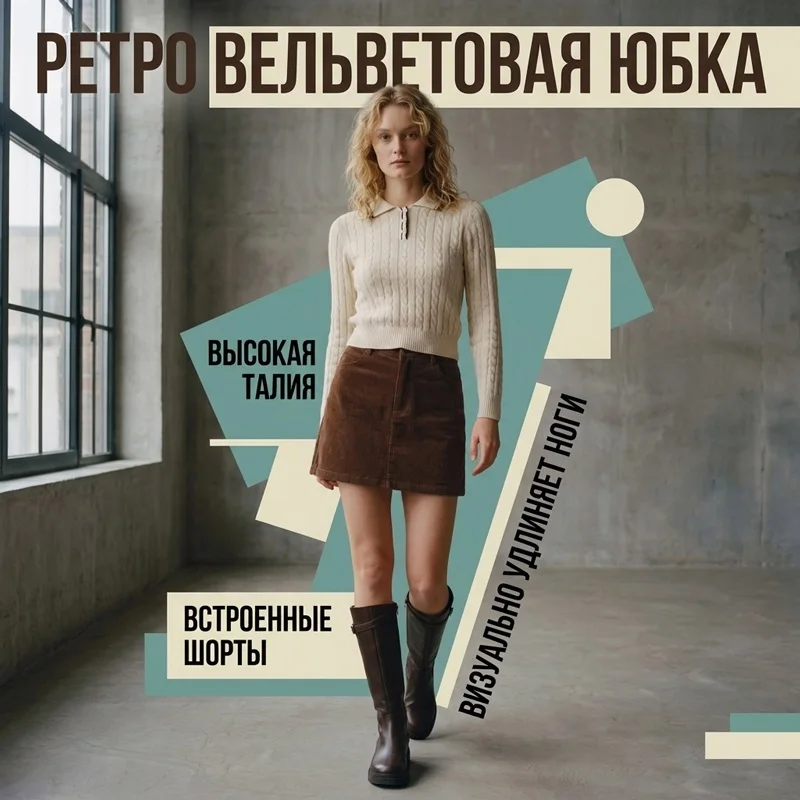 Autumn Corduroy Mini Skirt Burgundy For Women Brown Vintage A Line Short Skirts With Shorts Inside For Women Skirt Corduroy Fall