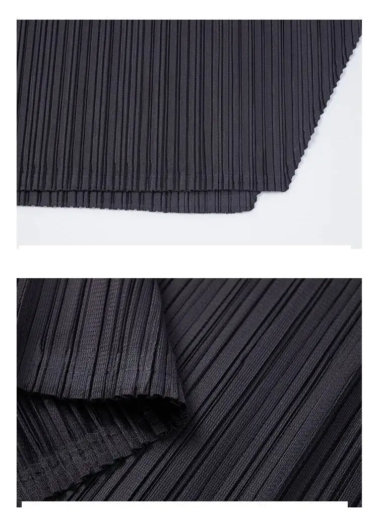 LANMREM 2025 New Irregular Splicing Solid Color Pleated Half Skirt Fashionable Slimming Elastic High Waist A-line Skirts 2DB2852