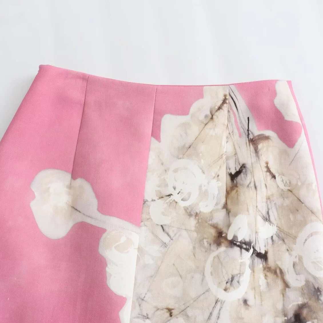 BSAY Women's Fashion Spring Summer New Split Vintage Chic Female High Waist Elegant A-line Long Straight Skirt Mujer