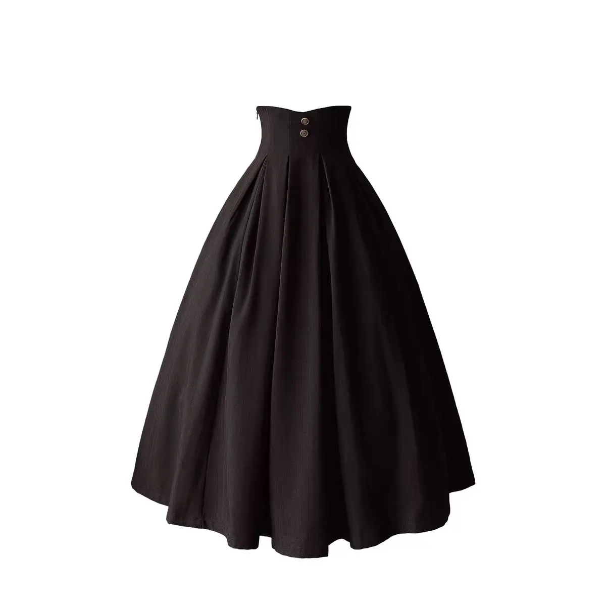 Lolita 2025 new Lolita women's Y2K half skirt elegant CLA slim fit classical simple long skirt versatile