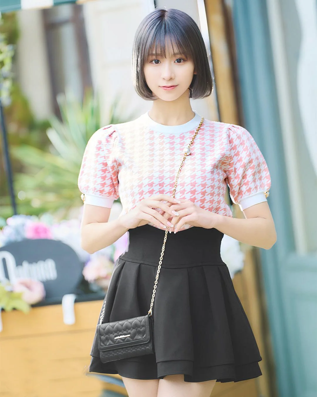 Japanese Style Simple Woman Radian Waistline Slimming Leg-Shaping Short Black Skirt for Women Streetwear Woman Culottes Skirts