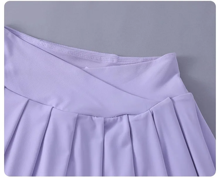 Women Tennis Pleated Skirt High Waisted Athletic Golf Skorts Workout Sports Skirts With Shorts For Women