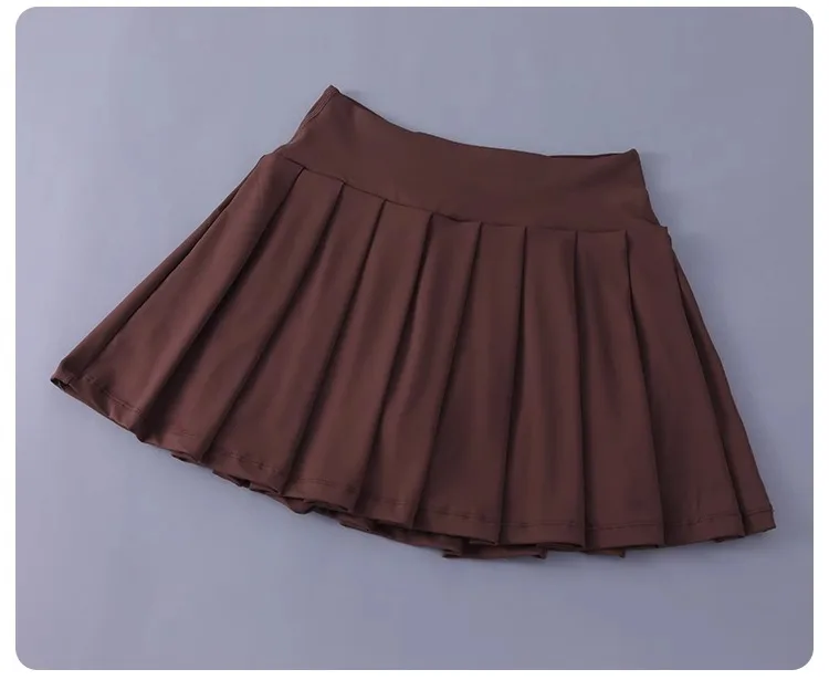 Women Tennis Pleated Skirt High Waisted Athletic Golf Skorts Workout Sports Skirts With Shorts For Women