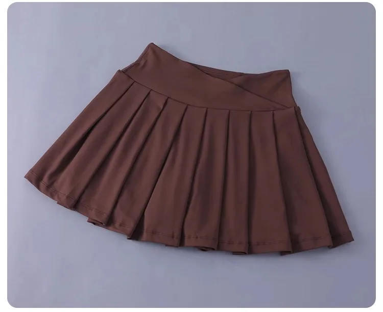 Women Tennis Pleated Skirt High Waisted Athletic Golf Skorts Workout Sports Skirts With Shorts For Women