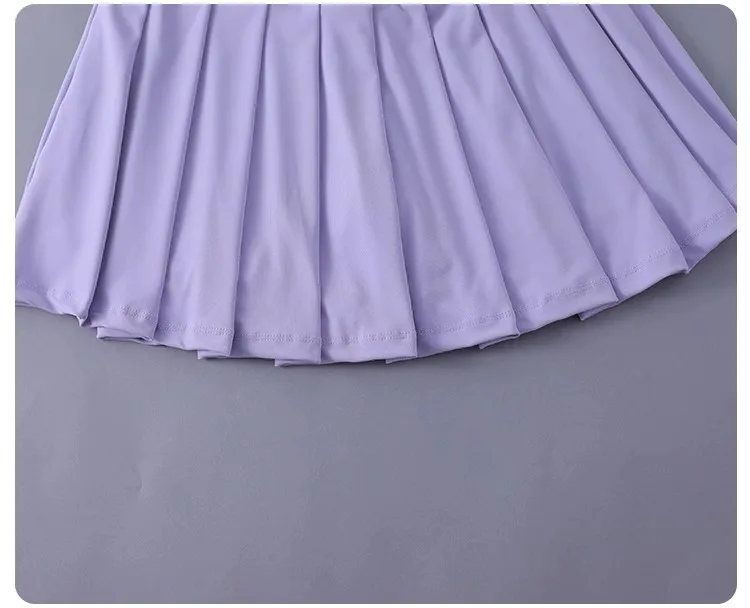 Women Tennis Pleated Skirt High Waisted Athletic Golf Skorts Workout Sports Skirts With Shorts For Women