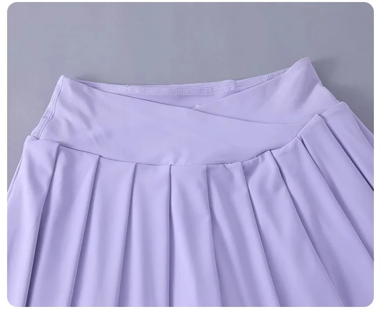 Women Tennis Pleated Skirt High Waisted Athletic Golf Skorts Workout Sports Skirts With Shorts For Women