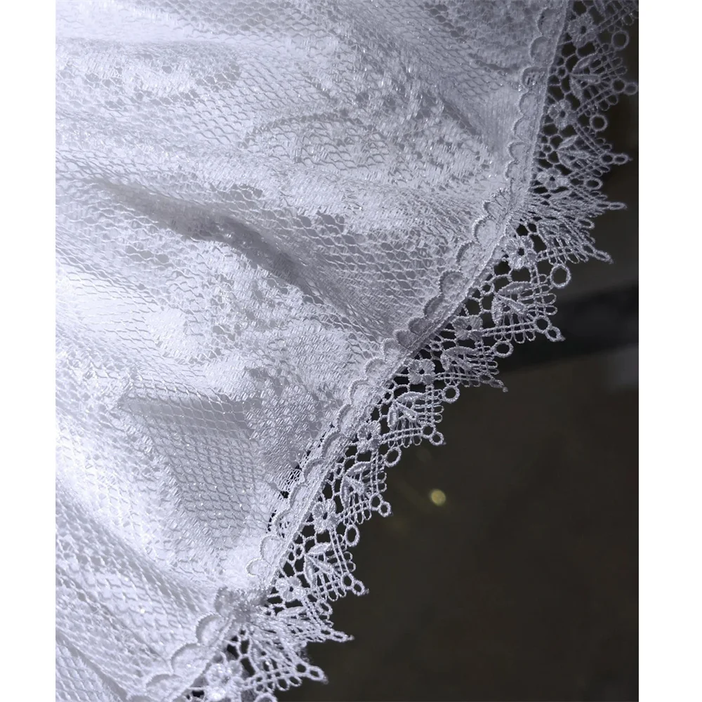2025 Lolita Subculture Black White Short SK Lace Skirt High Waist Lace Up Girls Birthday Gothic Victorian Cosplay Party Skirts
