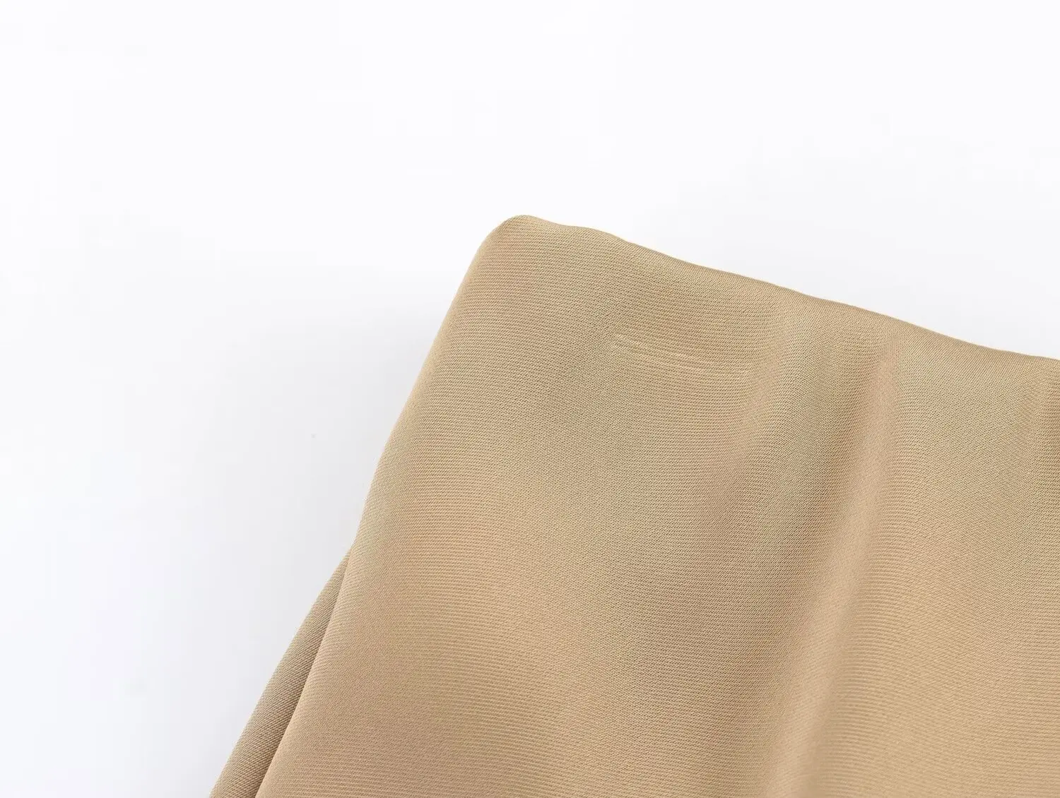 2024 New Women's European And American Style Fashion Silk Satin Texture High Waist Skirt Street Style Elegant Mid-length Skirt