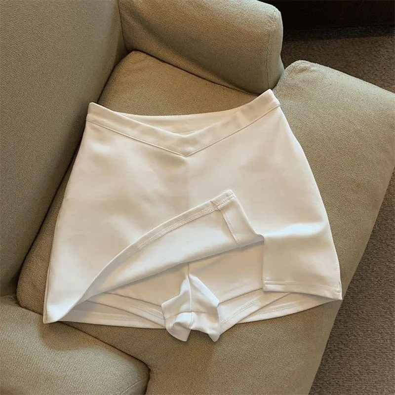 Mini Skirts Women Simple Spring Slim Sexy Popular Hotsweet High Waist Leisure Chic Streetwear Mature Temperament All-match